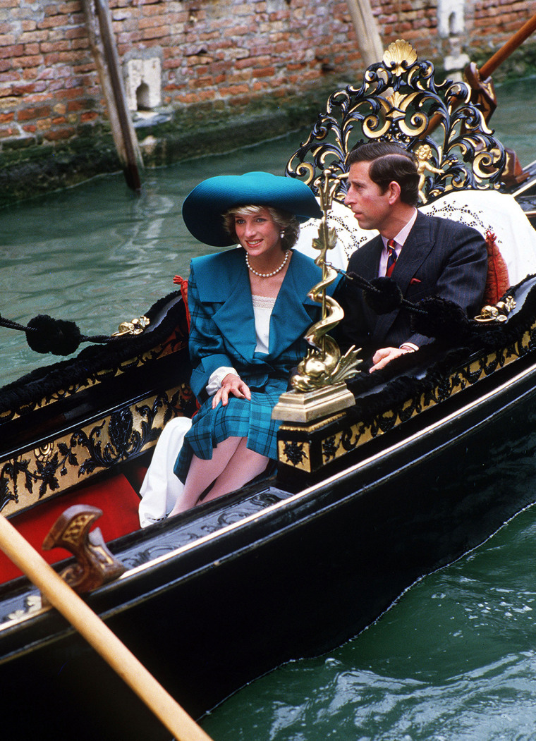Image: FILE PHOTO: 15 Years Since The Death Of Princess Diana Royal Gondola Trip